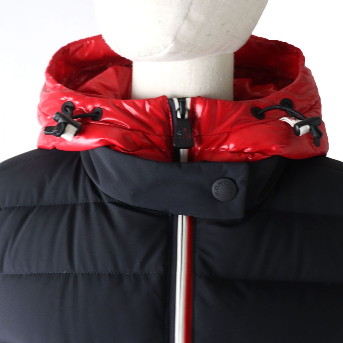 Moncler BRUCHE Down Jacket Black Red