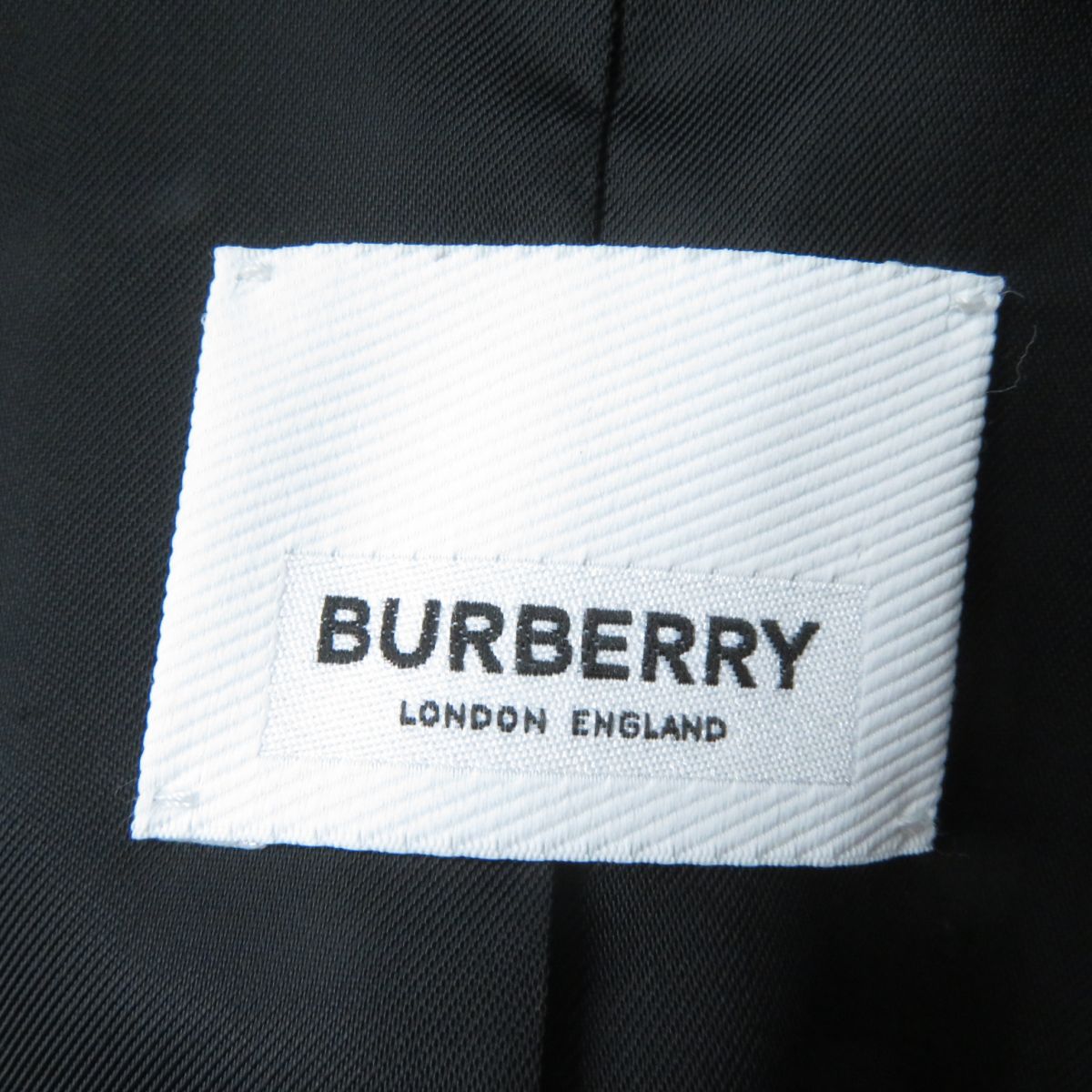 Burberry Wool Lamb Leather Double-Breasted Coat