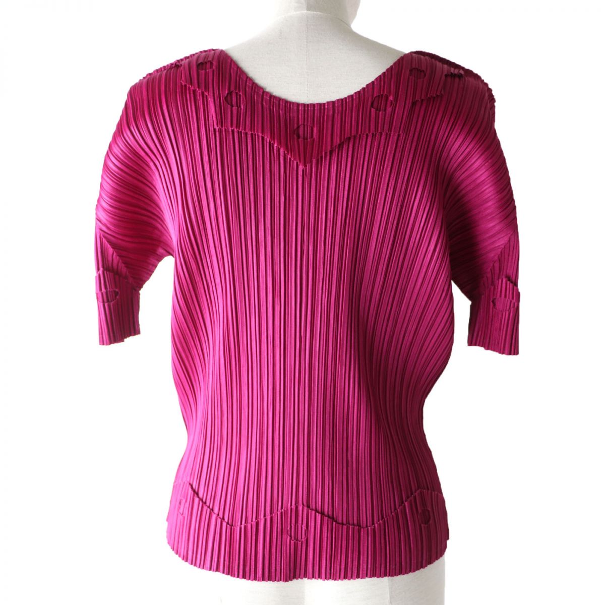 Issey Miyake Pleats Please T-Shirt Pink