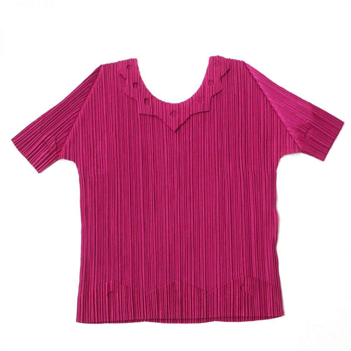 Issey Miyake Pleats Please T-Shirt Pink