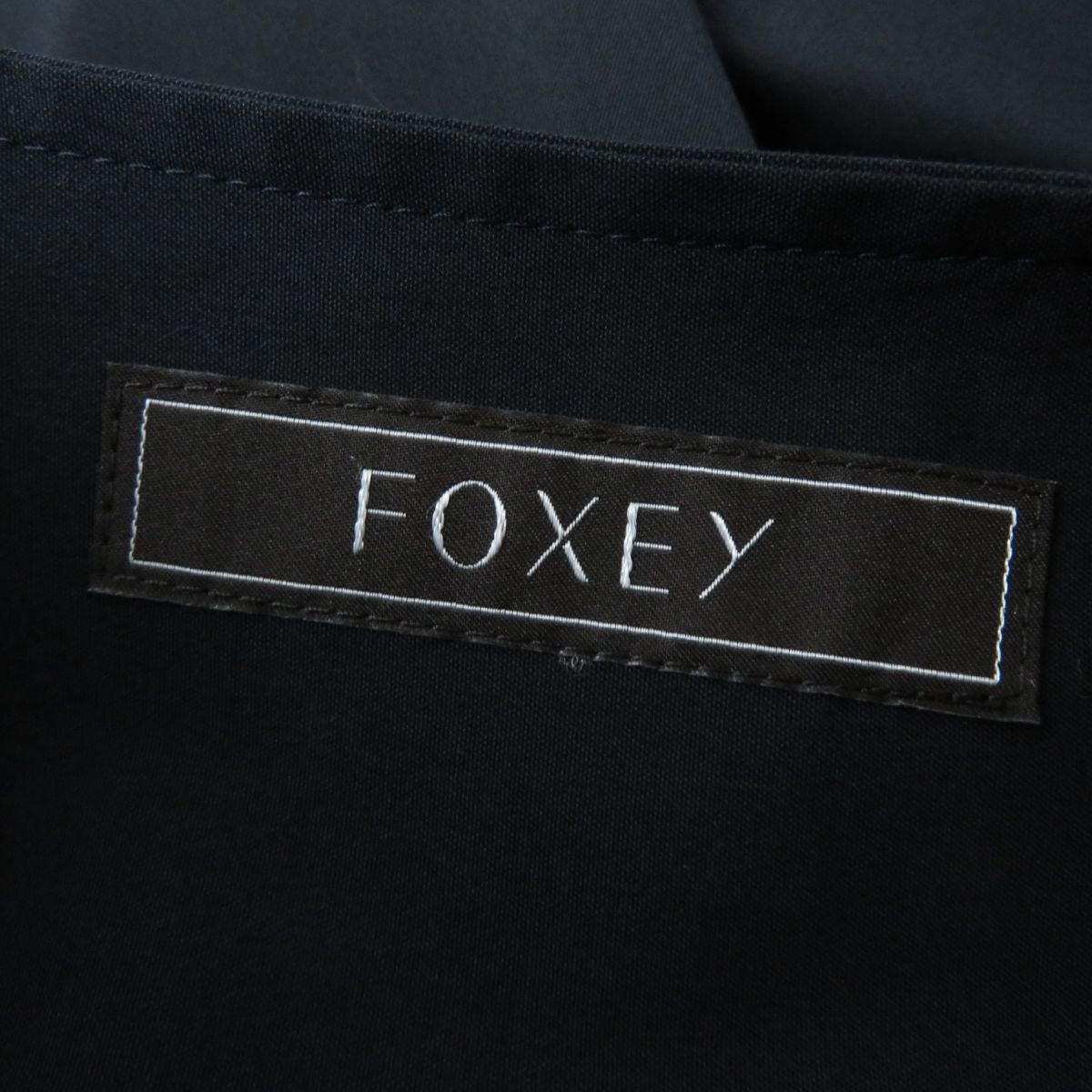 FOXEY BRUNA Top Puff Sleeve Blouse Black