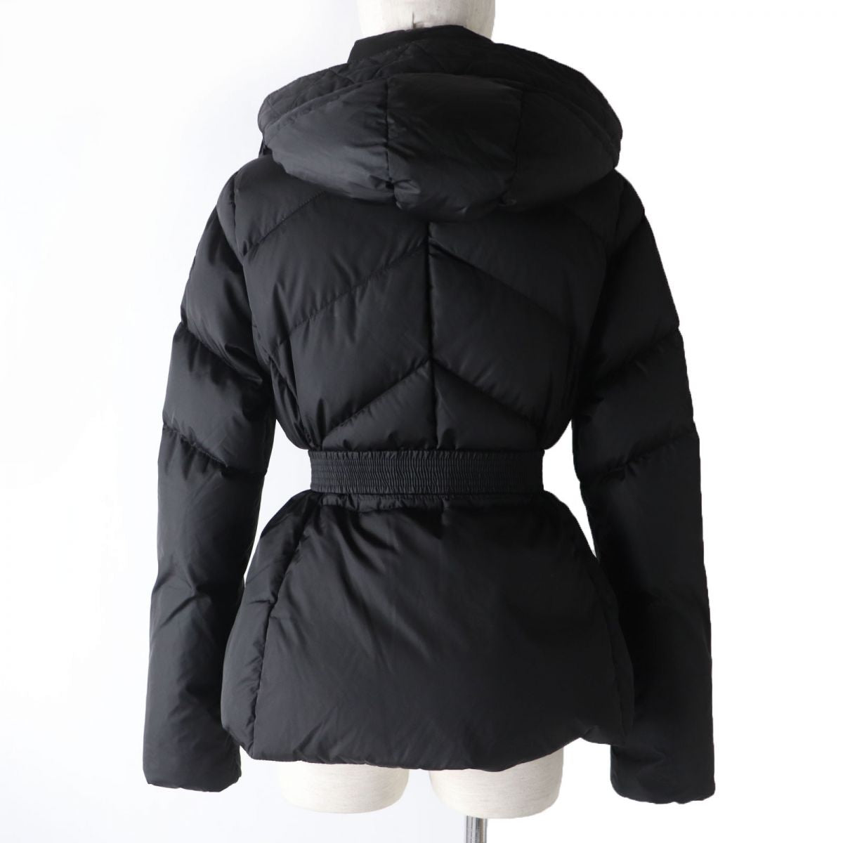 Moncler ALOES Down Jacket with Logo Patch