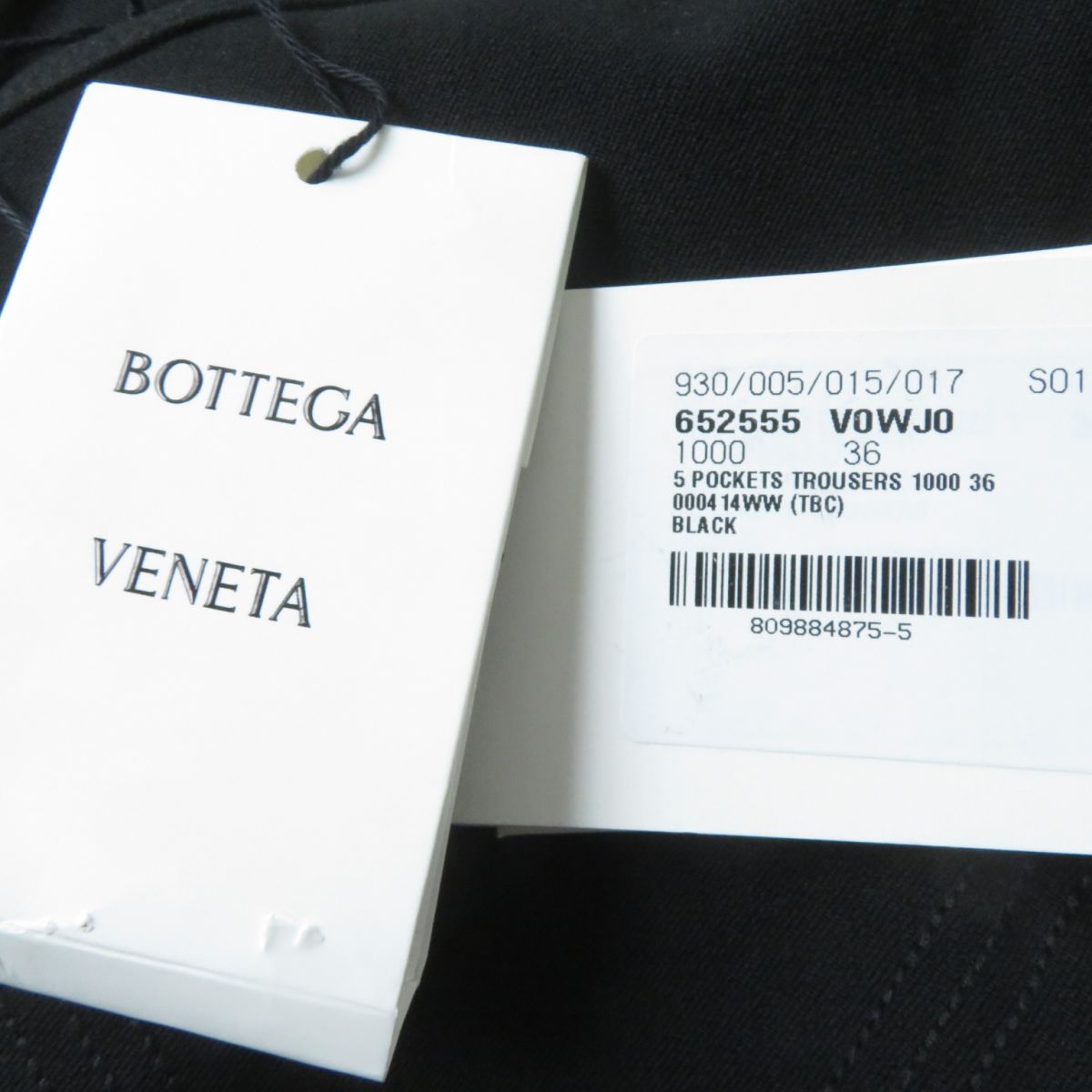 Bottega Veneta Stretch Flare Pants Black 36