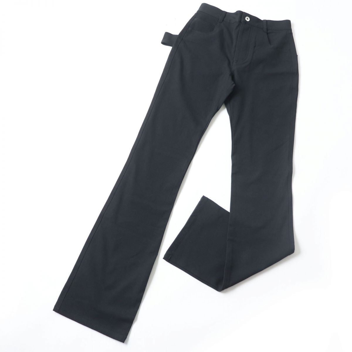 Bottega Veneta Stretch Flare Pants Black 36