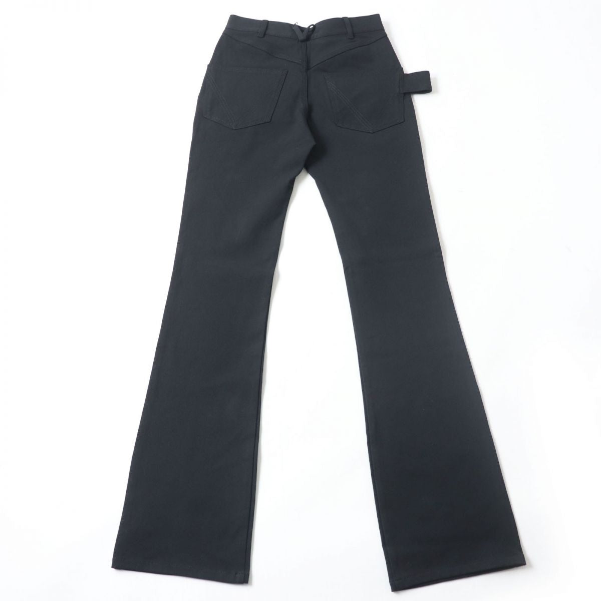 Bottega Veneta Stretch Flare Pants Black 36