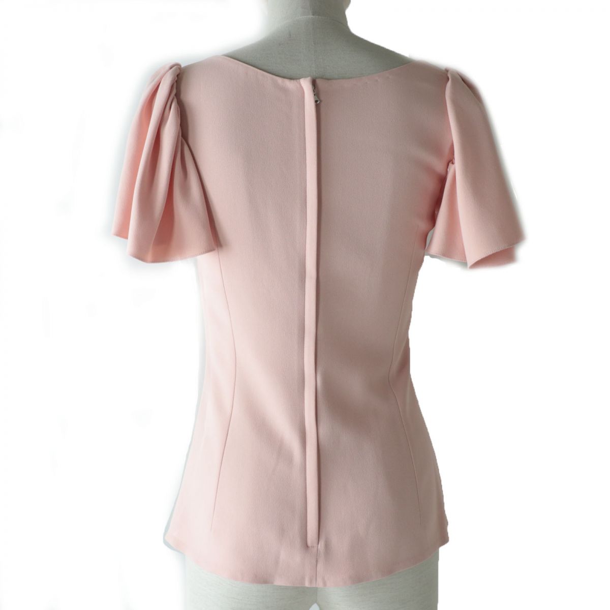 Dolce & Gabbana Puff Sleeve Top Pink Size 36