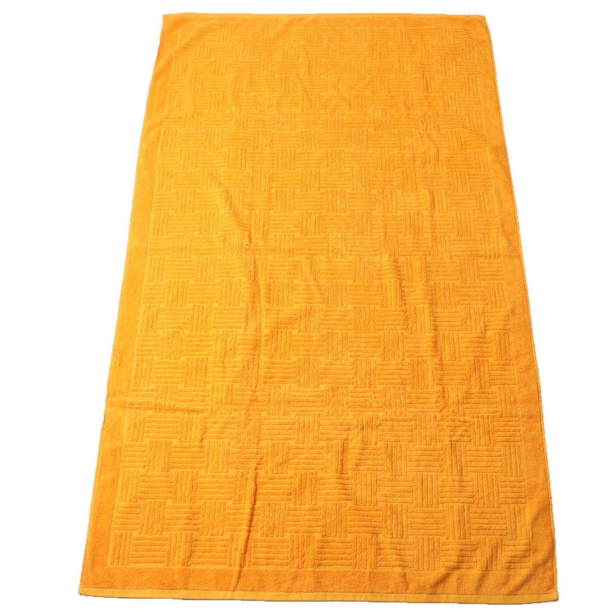 Bottega Veneta Cotton Beach Towel Orange