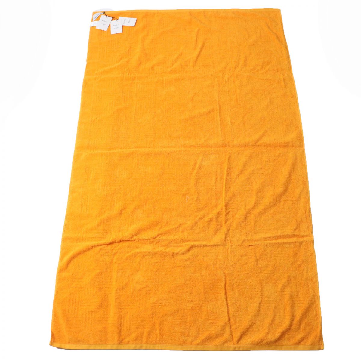 Bottega Veneta Cotton Beach Towel Orange