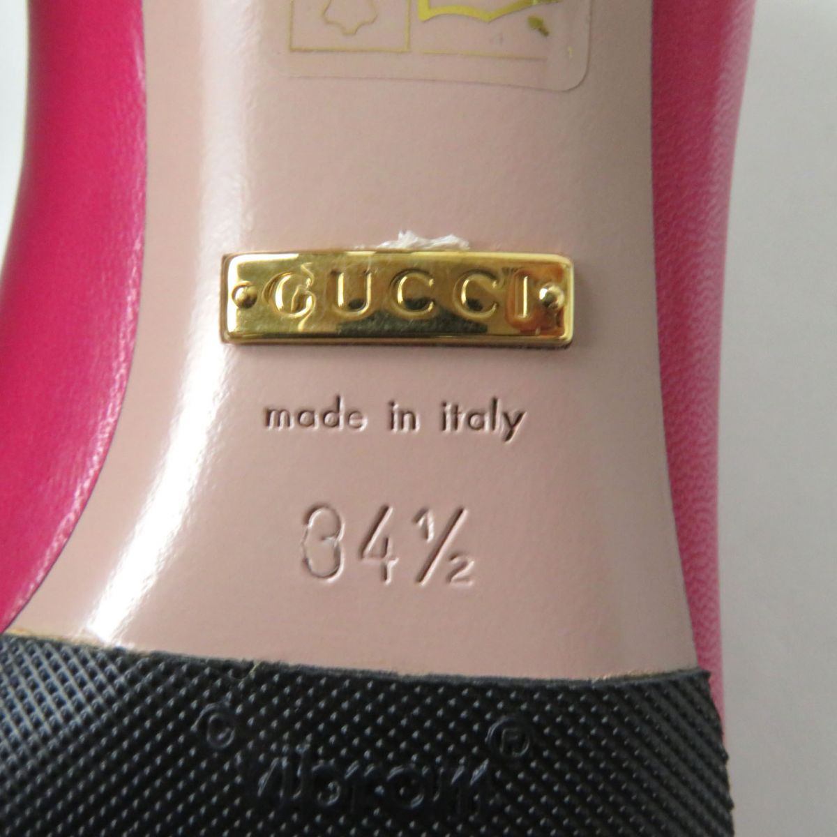 Gucci Horsebit Open Toe Leather Pumps