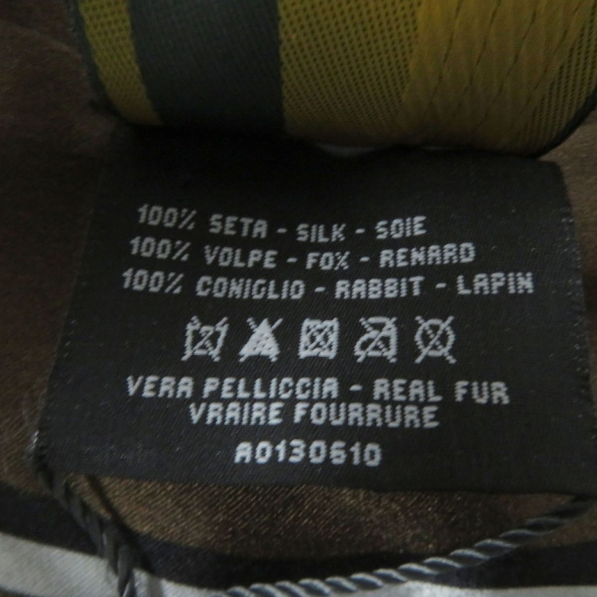 Fendi Silk Shawl with Fox and Rabbit Fur