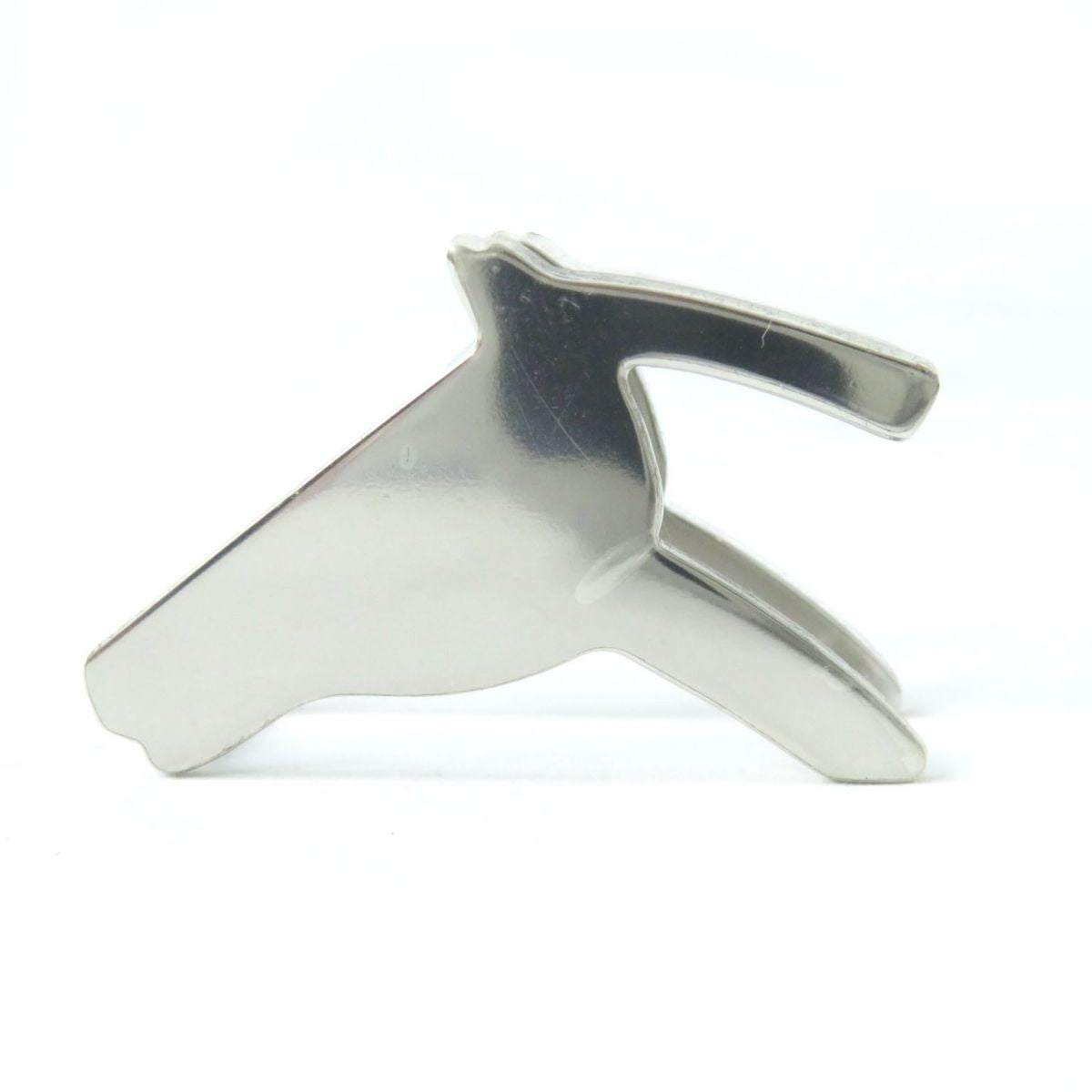 Hermes Horse Head Scarf Ring Silver