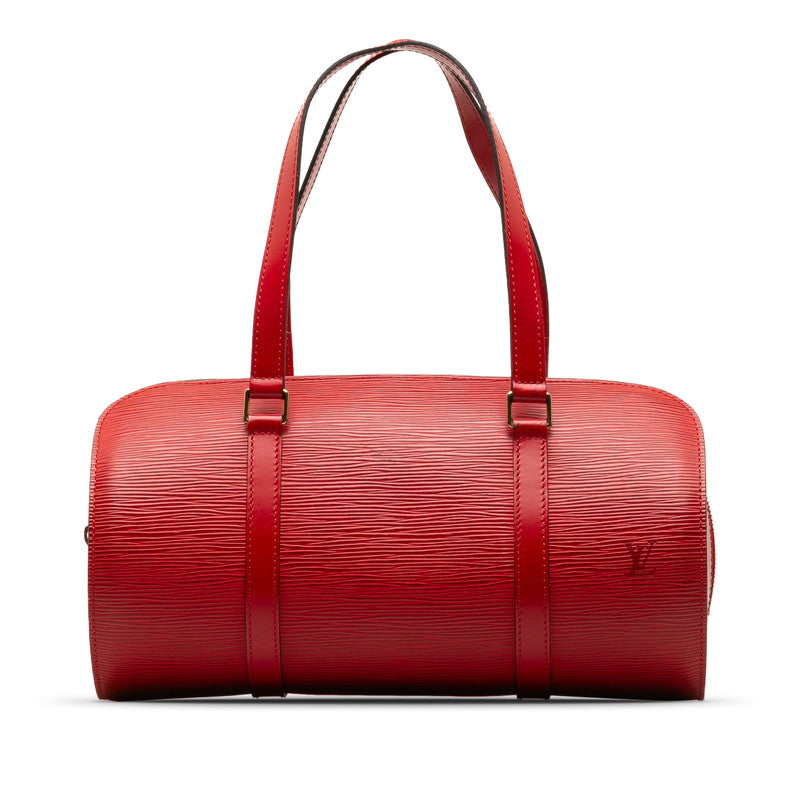 Louis Vuitton Epi Soufflot  Leather Handbag M52227 in Excellent condition