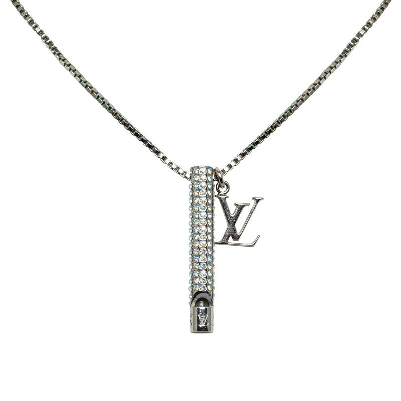 Silver Whistle Chain Necklace  M68874