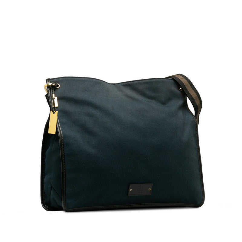 Gucci Canvas Messenger Bag Canvas Crossbody Bag 90656 in Good condition