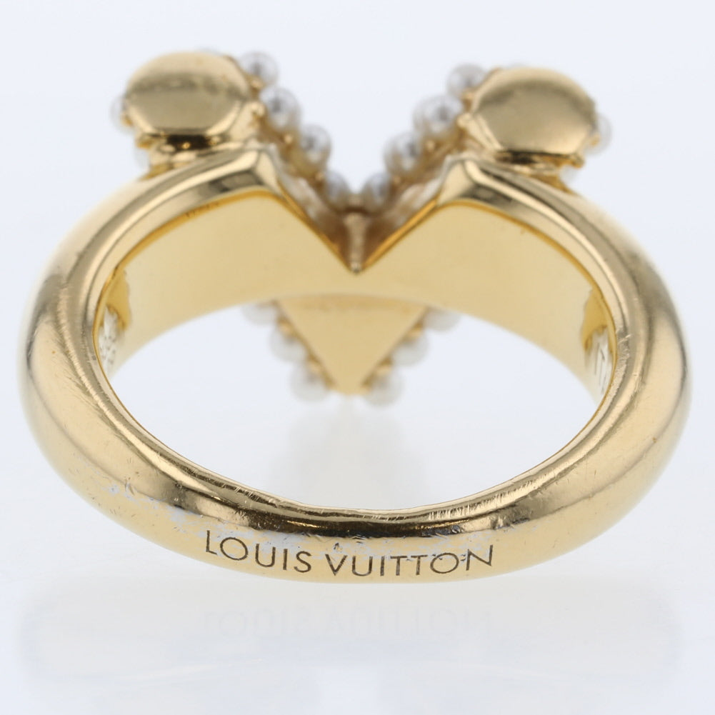 Louis Vuitton Gold NANOGRAM PHONE RING HOLDER