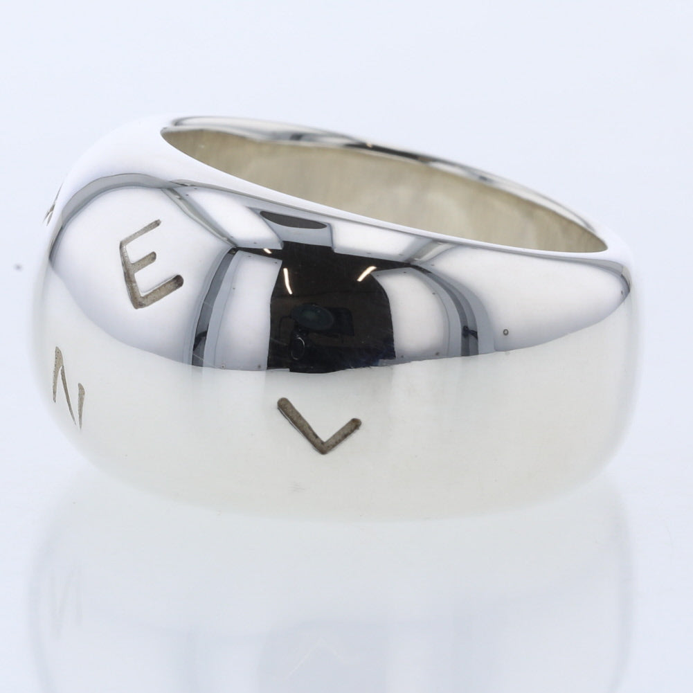 Domed Logo Ring