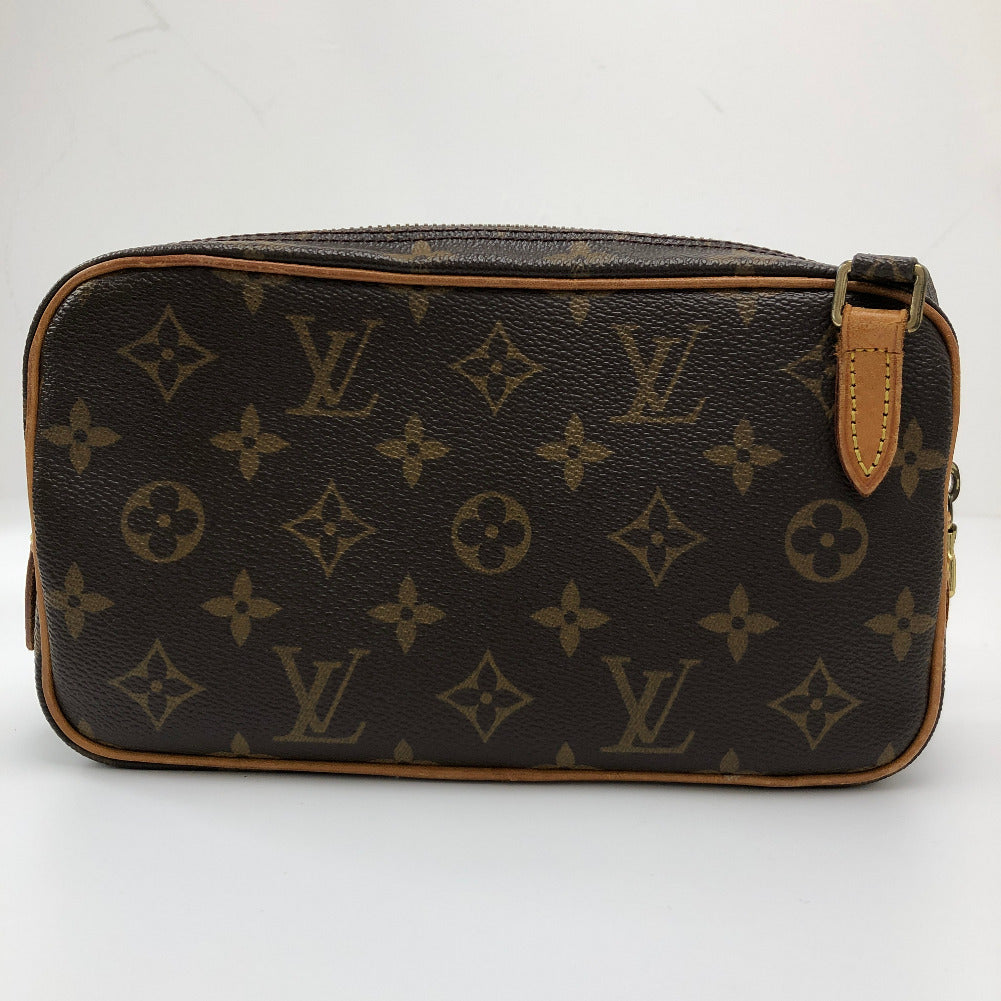 Louis Vuitton Monogram Pochette Marley Bandolier M51828 Women's Shoulder  Auction