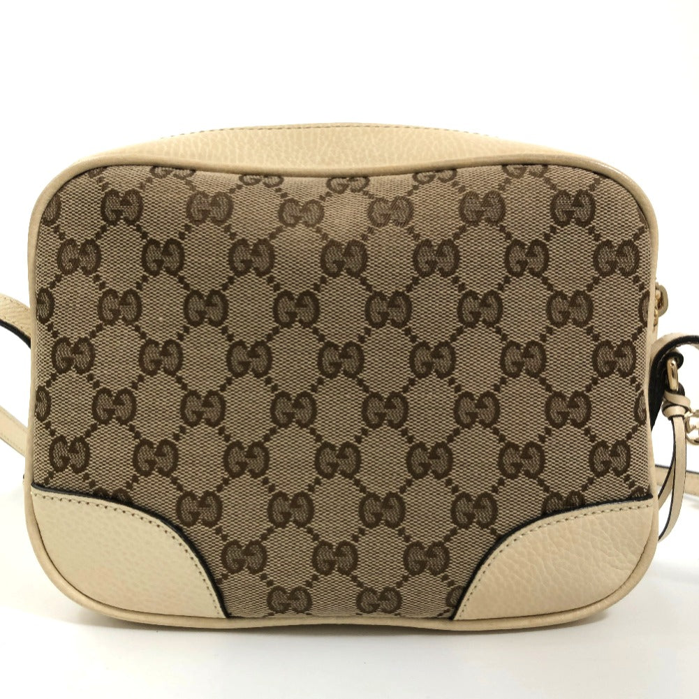 Gucci GG Canvas Bree Messenger Bag Canvas Crossbody Bag 449413