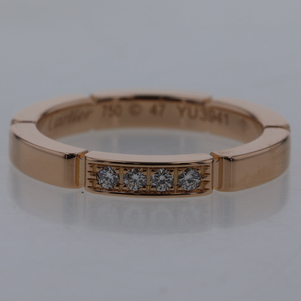 Maillon Panthere Diamond Ring