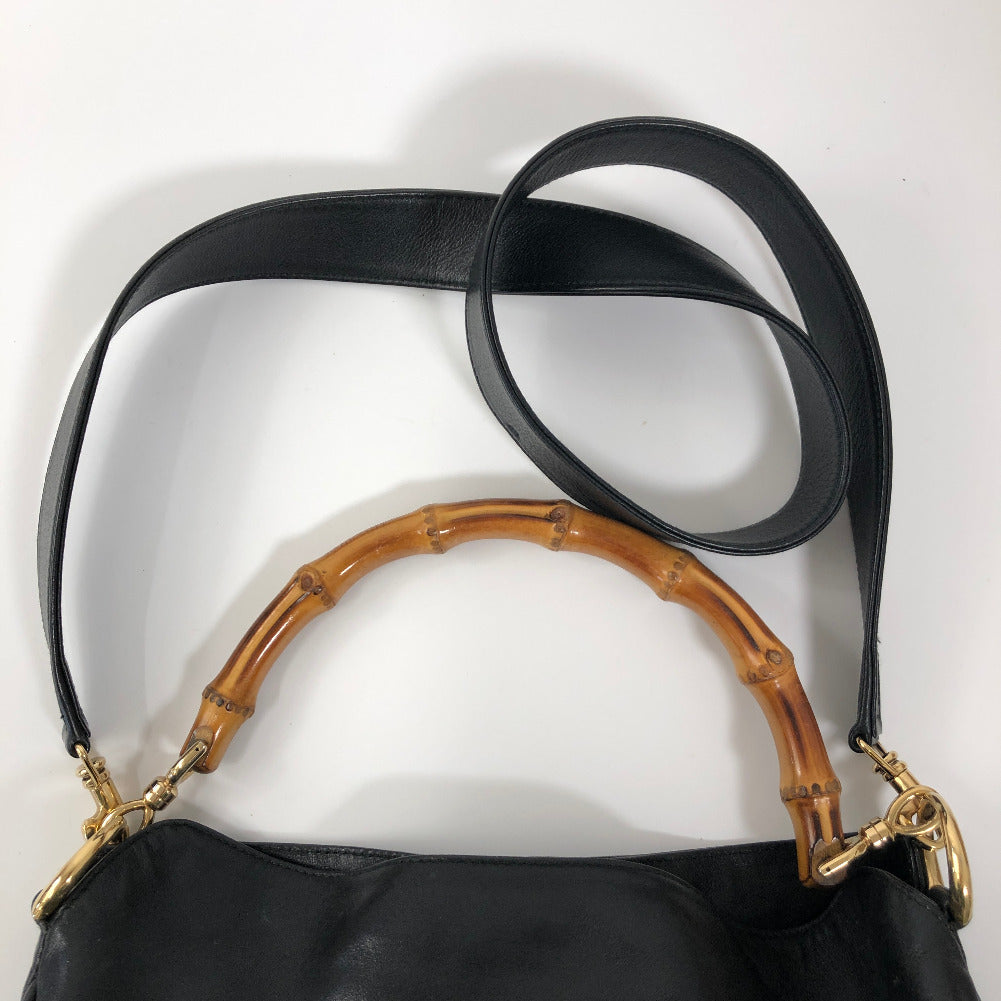 Bamboo Leather Handbag 001 2058