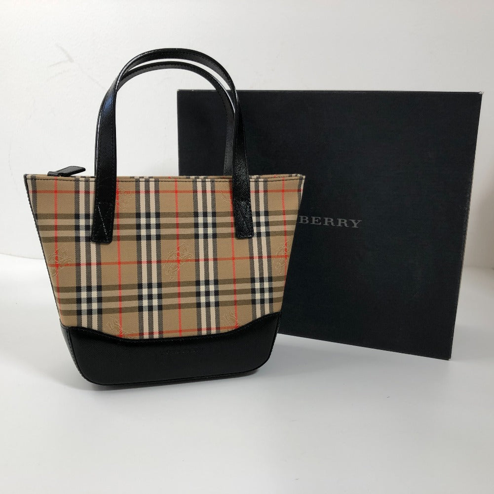 Haymarket Check Canvas Tote Bag