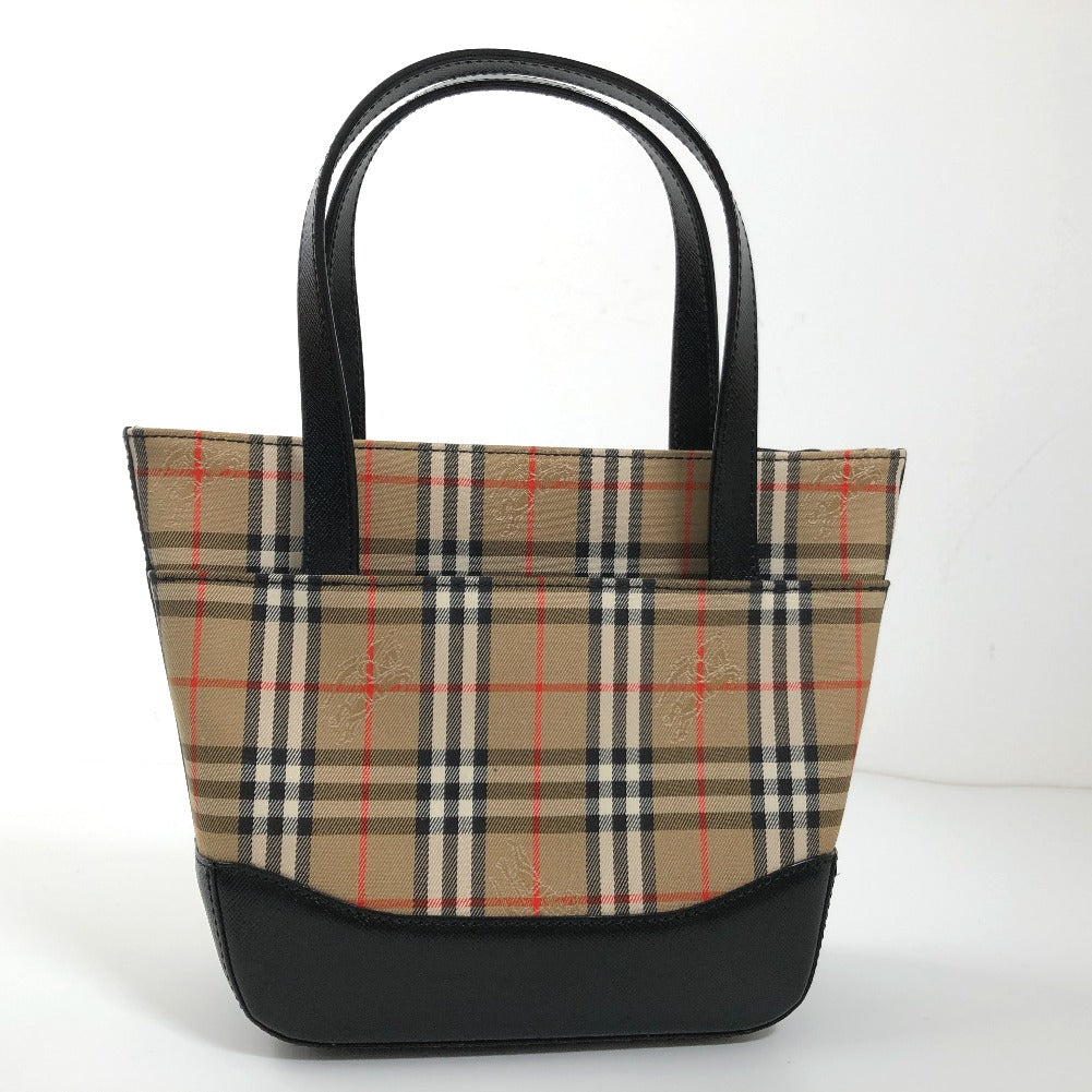 Haymarket Check Canvas Tote Bag