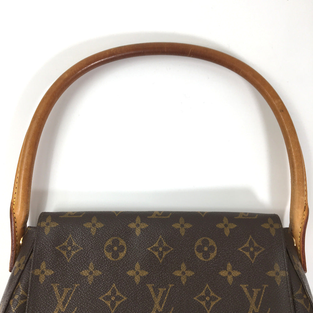LOUIS VUITTON Handbag M51147 Brown Monogram Mini looping from