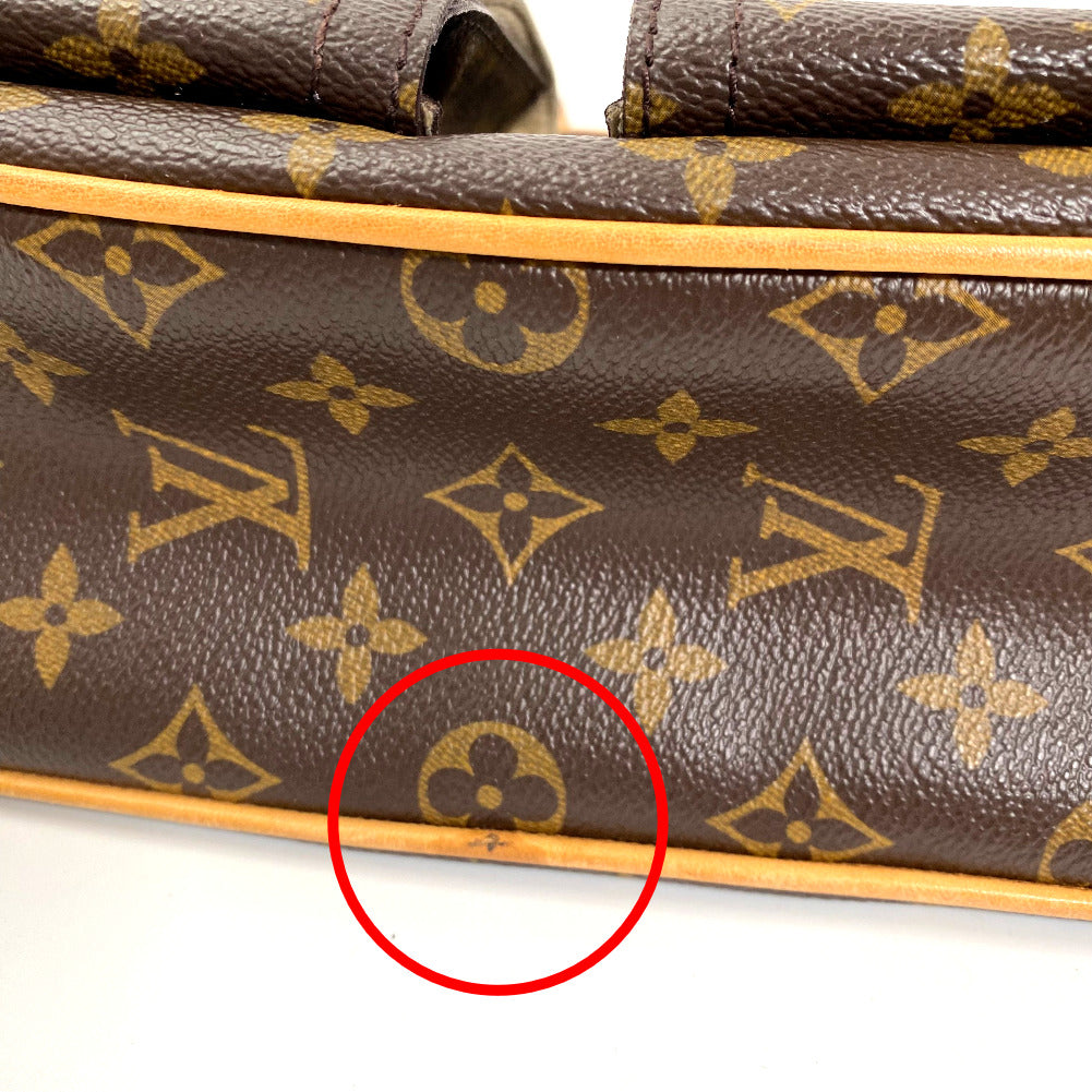 Louis Vuitton Monogram Hudson GM Canvas Crossbody Bag M40045