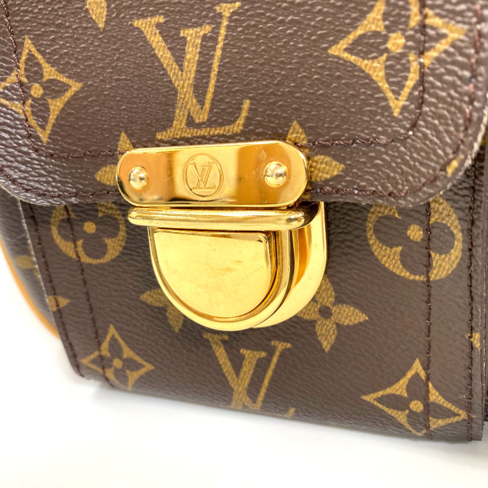 Louis Vuitton Monogram Hudson GM Canvas Crossbody Bag M40045 in Very Good Condition