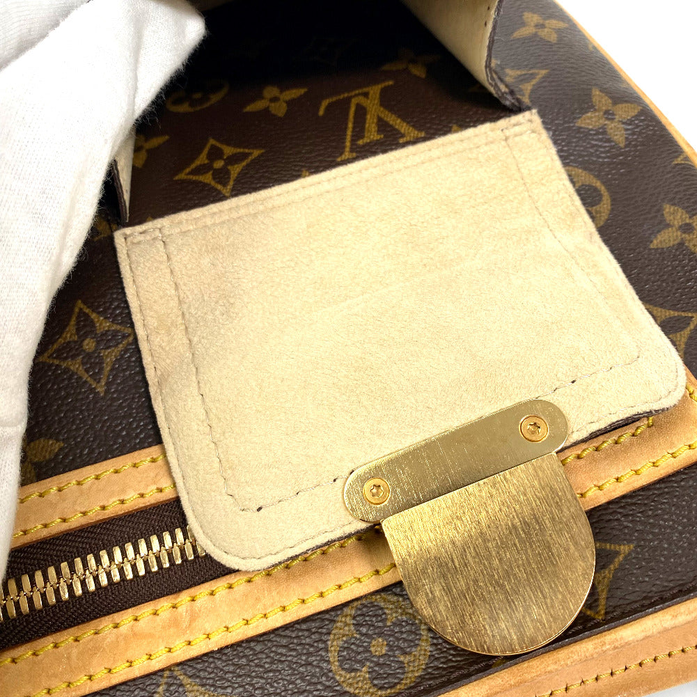 Louis Vuitton Monogram Hudson GM Canvas Crossbody Bag M40045 in Very Good Condition