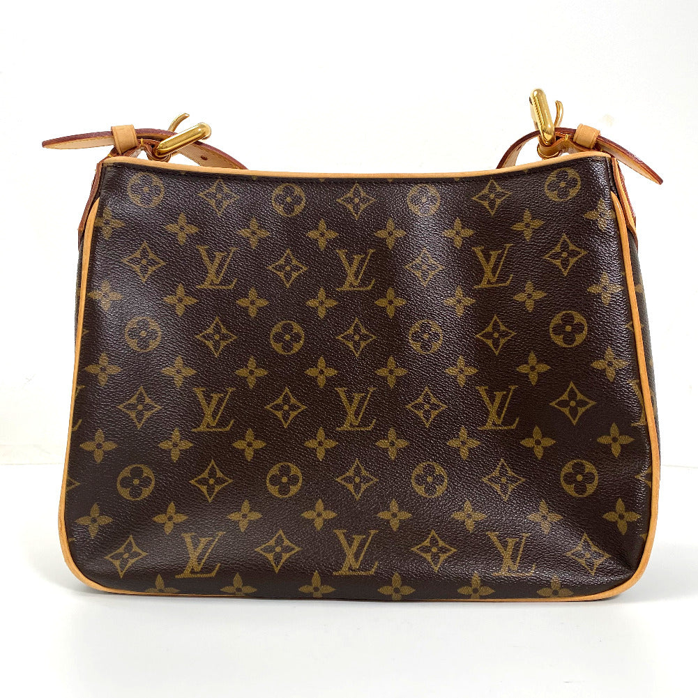 Louis Vuitton Monogram Hudson GM Canvas Crossbody Bag M40045 in Very Good Condition