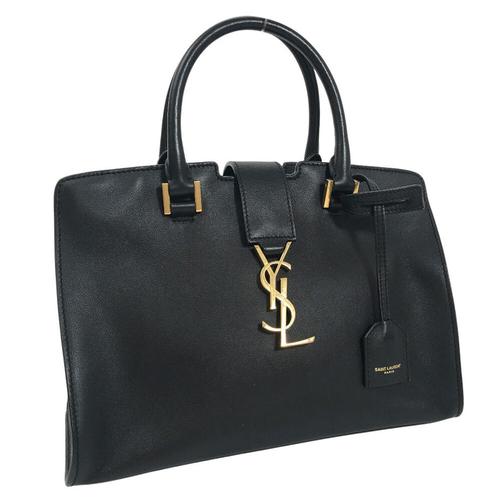 Yves Saint Laurent Cabas Chyc Leather Satchel Leather Handbag 424868