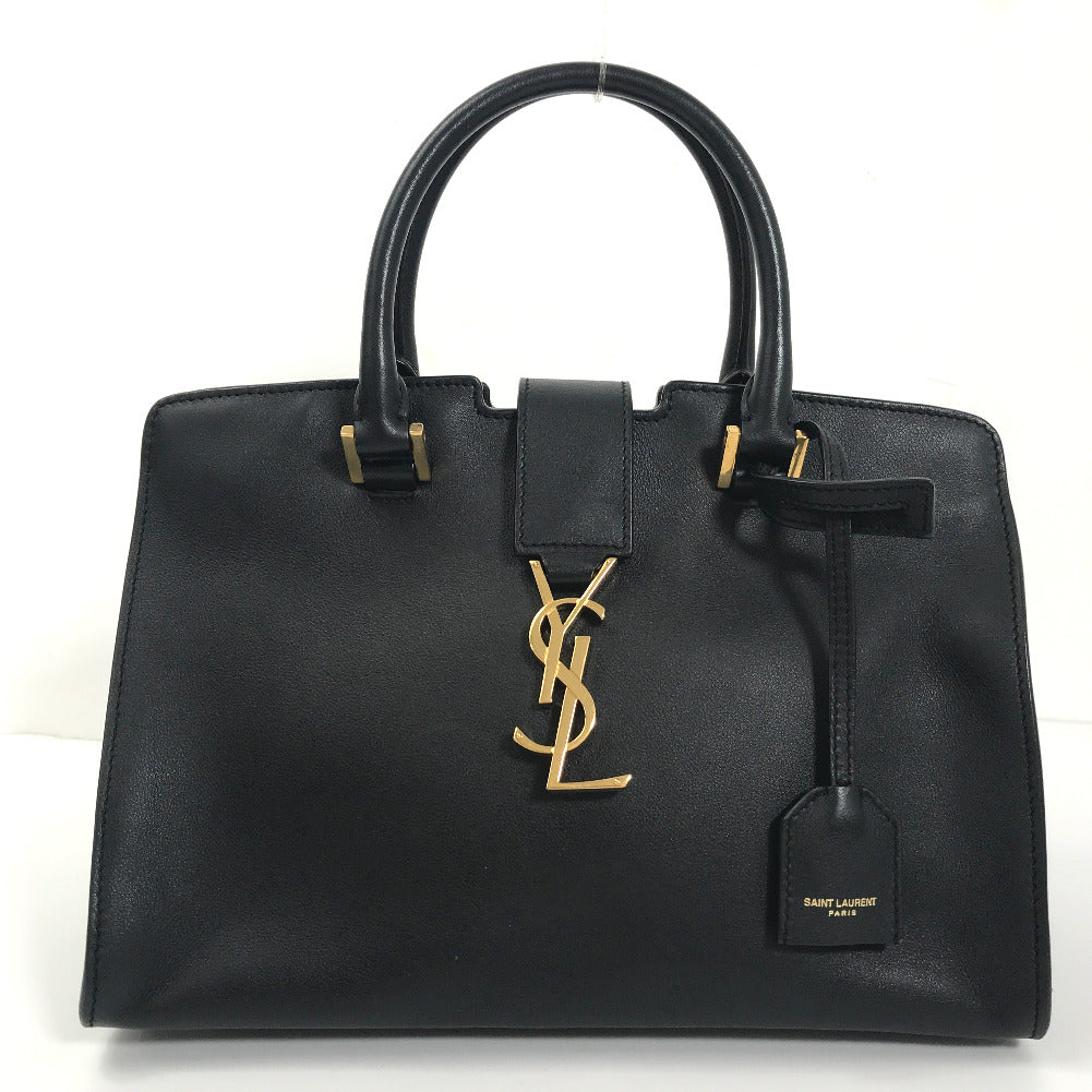 Yves Saint Laurent Cabas Chyc Leather Satchel Leather Handbag 424868 in Very Good Condition