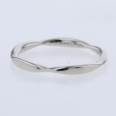 Platinum Camellia Half Eternity Ring