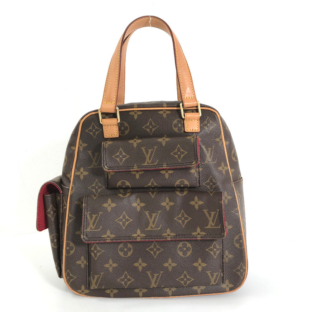 Louis Vuitton Monogram Excentri Cite Canvas Handbag M51161 in Excellent condition