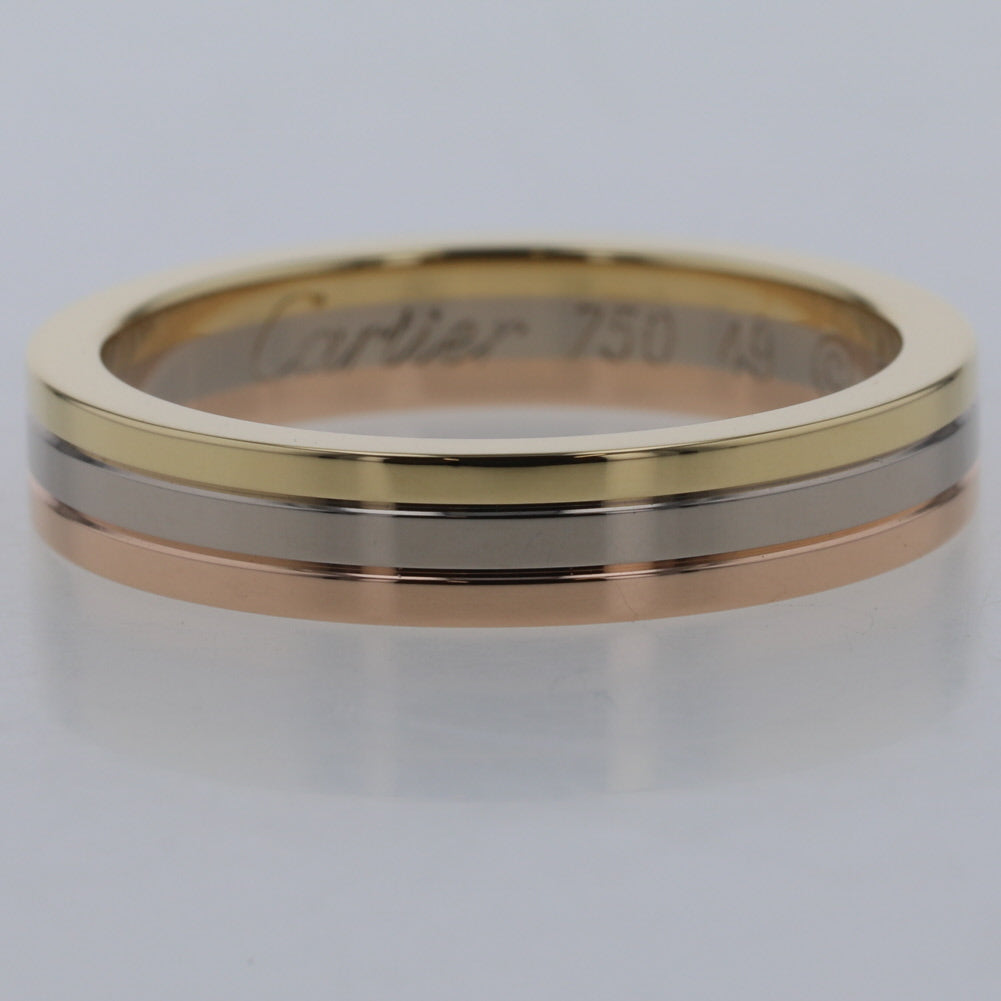 18k Gold Vendôme Louis Cartier Wedding Ring