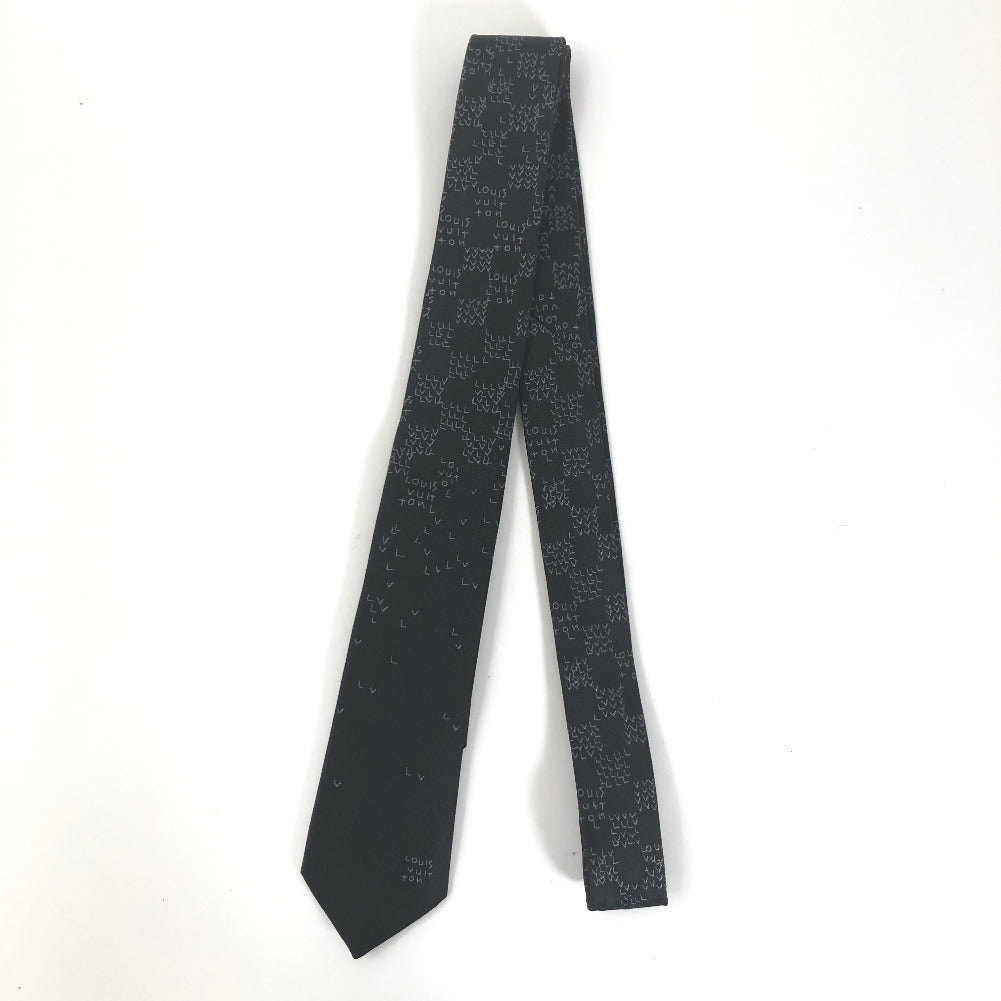 Damier Spread Silk Necktie MP3352