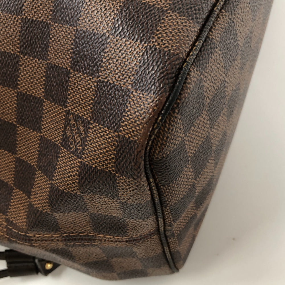 Louis Vuitton Damier Ebene Neverfull MM Canvas Tote Bag N51105 in Very Good Condition