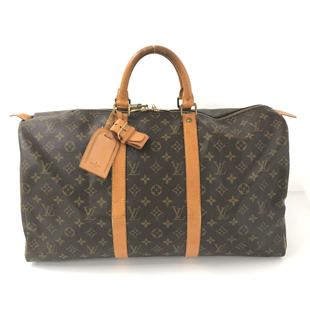 Louis Vuitton Monogram Keepall 50 Canvas Travel Bag M41426 in Very Good Condition