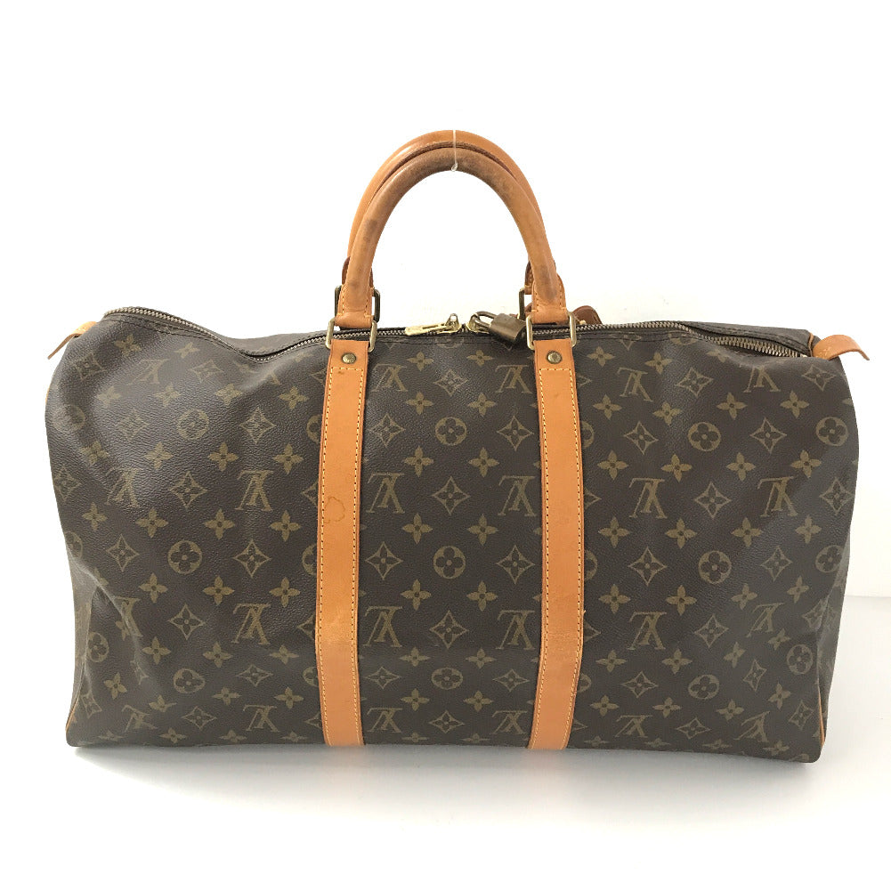 Louis Vuitton Monogram Keepall 50 Canvas Travel Bag M41426 in Very Good Condition