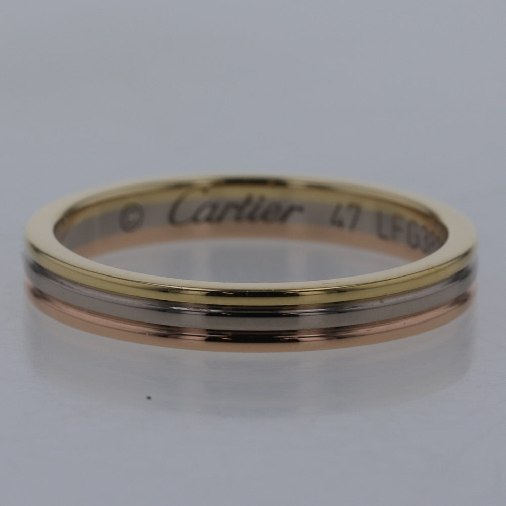 18K Gold Vendôme Louis Cartier Wedding Ring B4209900