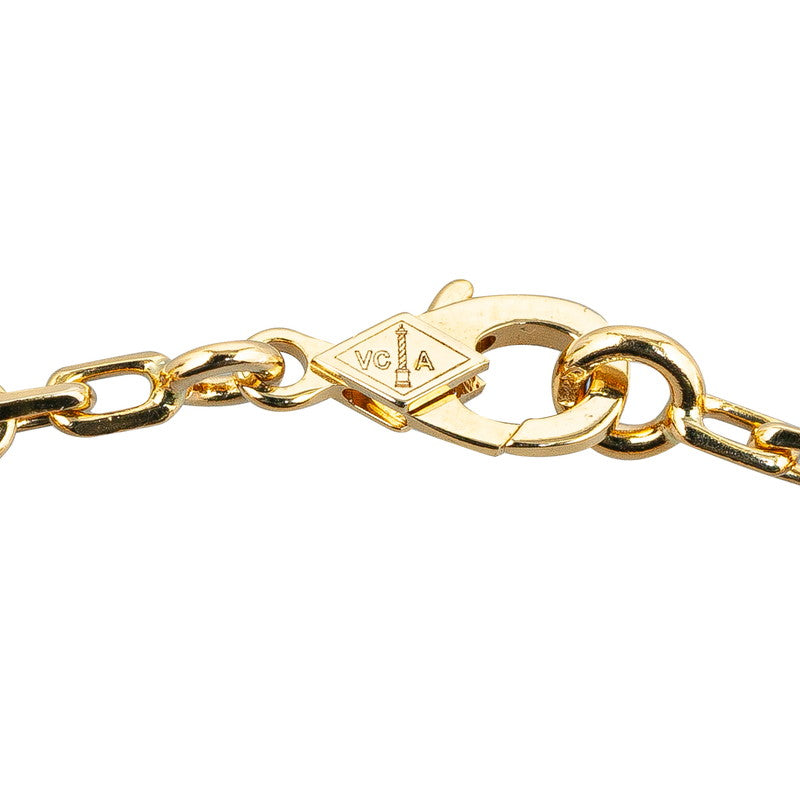 Van Cleef & Arpels 18K Onyx Sweet Alhambra Bracelet Metal Bracelet VCARA41300 in Excellent condition