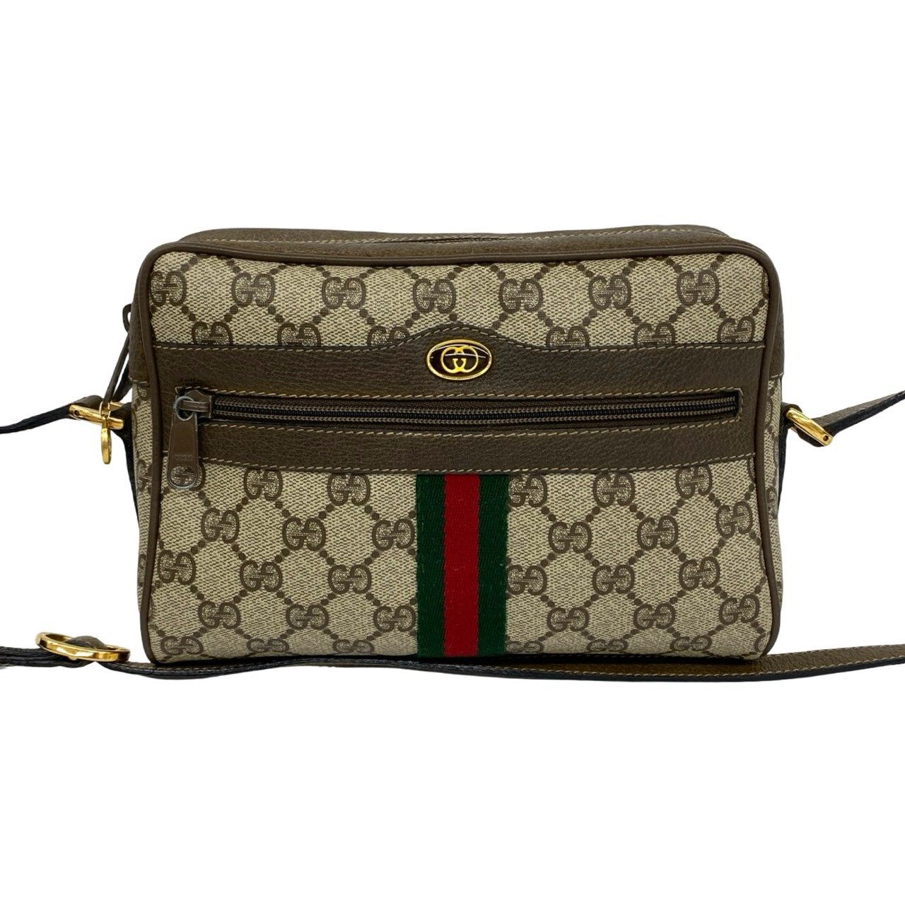 Gucci GG PVC Leather Shoulder Bag
