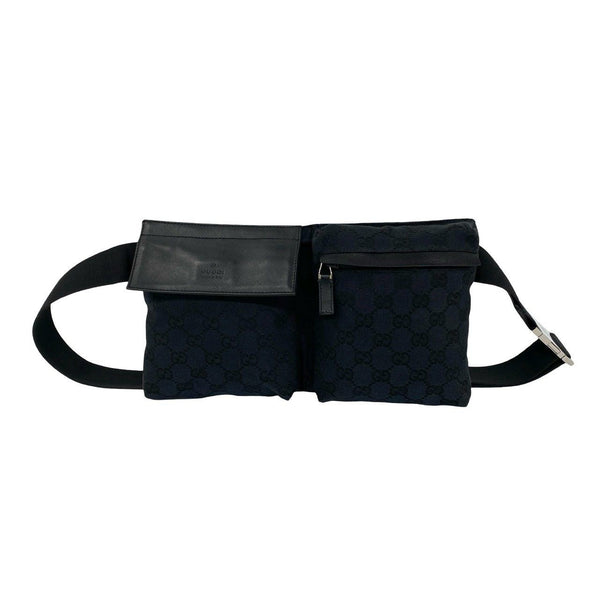Gucci GG Canvas Leather 2way Body Bag