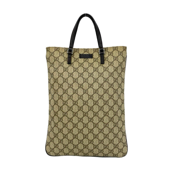 Gucci GG Supreme Leather Tote Bag