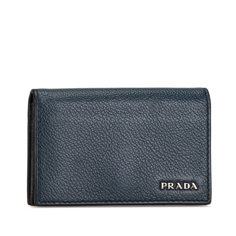 Prada Leather Business Card Holder Leather Business card case 2MC122 in Good condition