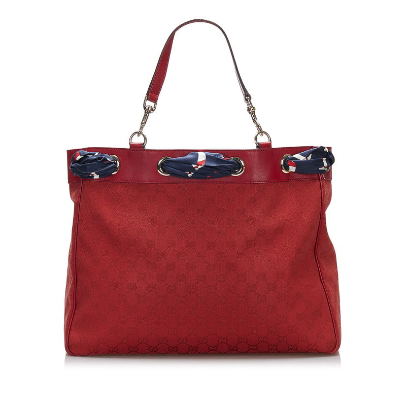 GG Canvas Positano Tote Bag 285586