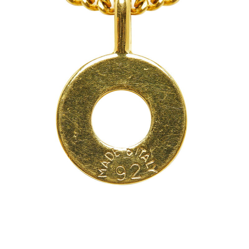Circle Logo Pendant Necklace