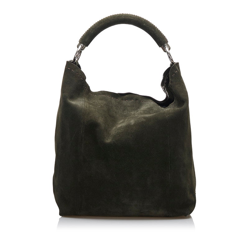 Suede Leather Handbag