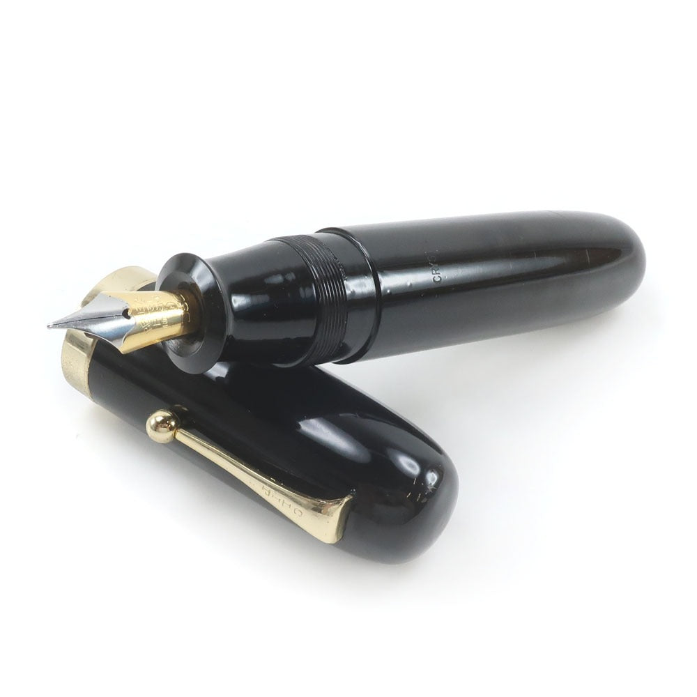 CRYSTAL Resin Fountain Pen Black